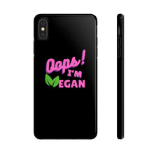 Load image into Gallery viewer, OIV PINK/Black Tough Phone Cases