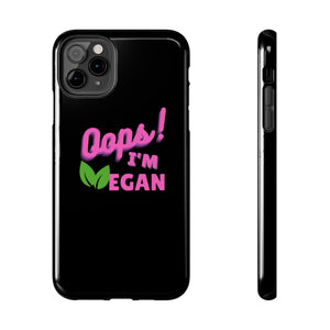 OIV PINK/Black Tough Phone Cases