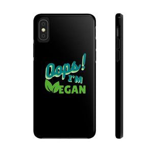 OIV GREEN/Black Tough Phone Cases