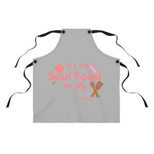 It's the Soul Food For Me Breast Cancer Awareness Apron (AOP)