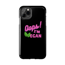 Load image into Gallery viewer, OIV PINK/Black Tough Phone Cases