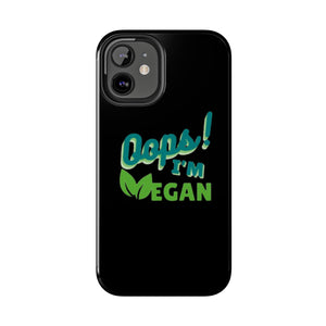 OIV GREEN/Black Tough Phone Cases