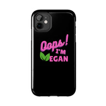Load image into Gallery viewer, OIV PINK/Black Tough Phone Cases