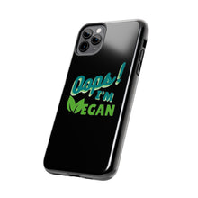 Load image into Gallery viewer, OIV GREEN/Black Tough Phone Cases