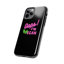 Load image into Gallery viewer, OIV PINK/Black Tough Phone Cases