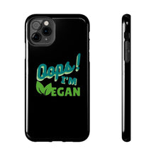 Load image into Gallery viewer, OIV GREEN/Black Tough Phone Cases