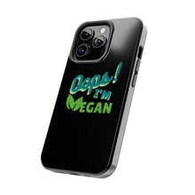 Load image into Gallery viewer, OIV GREEN/Black Tough Phone Cases
