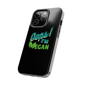 OIV GREEN/Black Tough Phone Cases