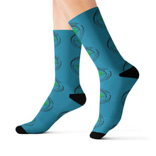 Load image into Gallery viewer, Vegan Stamp of Approval Sublimation Socks