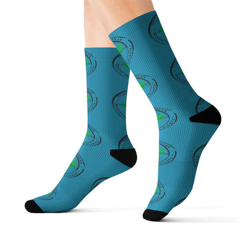 Vegan Stamp of Approval Sublimation Socks