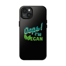 Load image into Gallery viewer, OIV GREEN/Black Tough Phone Cases