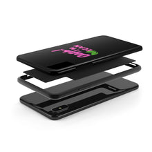 Load image into Gallery viewer, OIV PINK/Black Tough Phone Cases