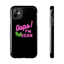 Load image into Gallery viewer, OIV PINK/Black Tough Phone Cases