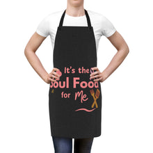 Load image into Gallery viewer, It&#39;s the Soul Food For Me Breast Cancer Awareness Apron (AOP)