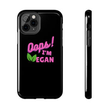 Load image into Gallery viewer, OIV PINK/Black Tough Phone Cases