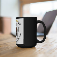 Load image into Gallery viewer, iAmSoulfood247 Black Ceramic Mug (15oz)